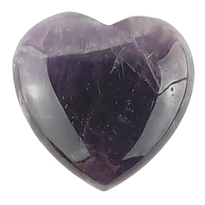 Amethyst Purple Crystal Heart from Brazil - Choice of Sizes - TK Emporium