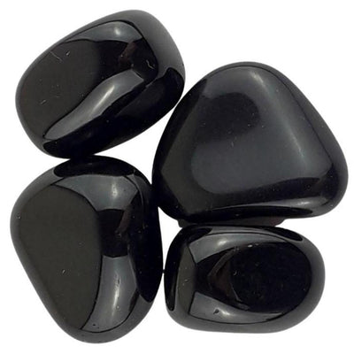 Black Obsidian Tumblestones - TK Emporium