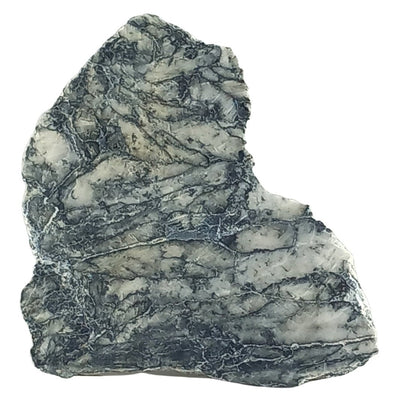 Pinolith Crystal Slice from Austria, Part Polished Pinolite Stone - TK Emporium