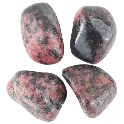 Rhodonite Crystal Polished Tumblestones from Brazil - Choice of Sizes - TK Emporium
