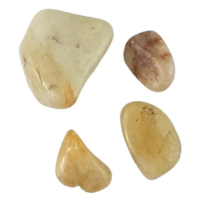 Golden Beryl (Heliodor) Crystal Tumblestones from Brazil