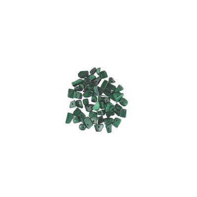 Malachite A Grade Gemstone Bead Chips - Full Strand / Bag of 50 Pieces