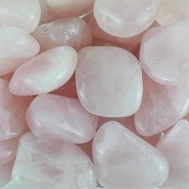 Rose Quartz Crystal Tumblestones from Brazil - Choice of Sizes