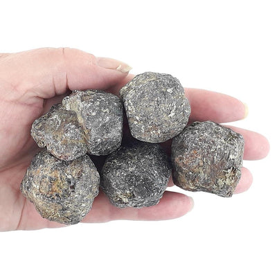 Almandine Garnet Rough, Raw, Natural Crystal Stones from Brazil - TK Emporium