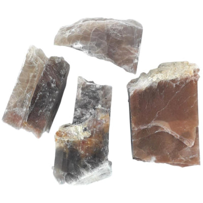 Black Feldspar (Moonstone) Rough, Natural Crystals from Madagascar - TK Emporium