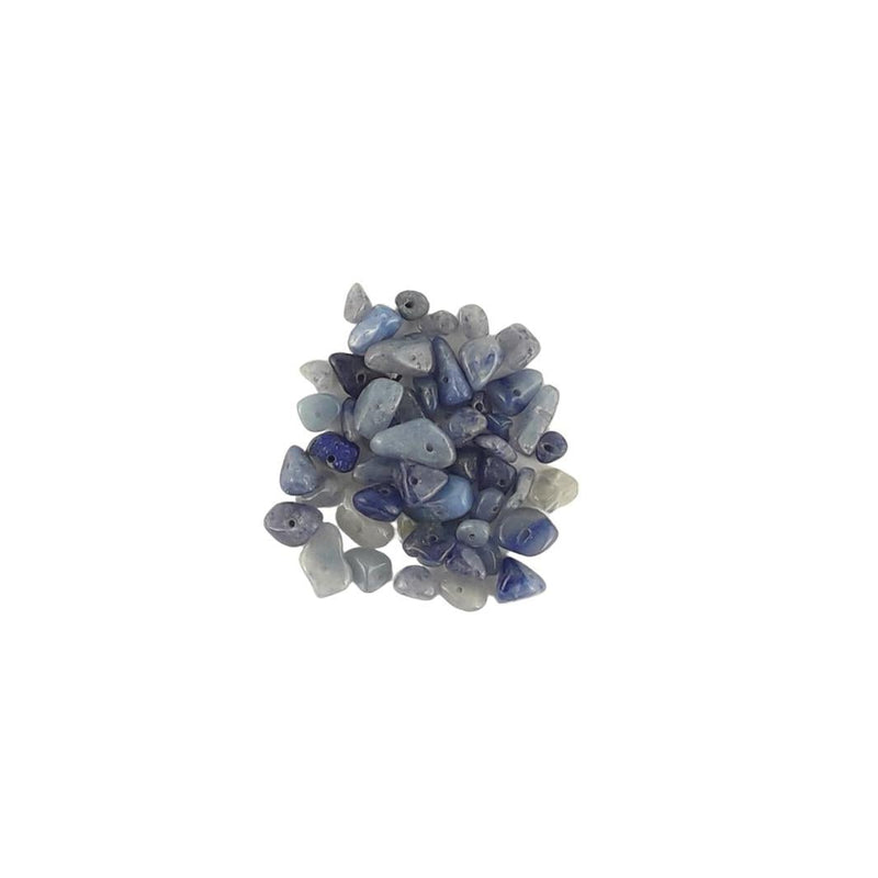 Blue Aventurine A Grade Gemstone Bead Chips, 50 Pieces or Full Strand - TK Emporium