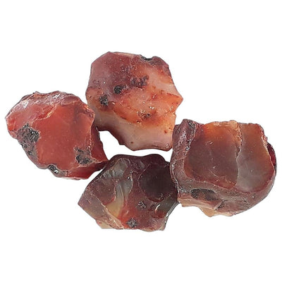 Carnelian Rough, Natural Crystal Stones from Brazil - Brown / Orange - TK Emporium