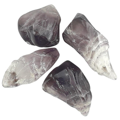 Chevron Amethyst Polished Crystal Points from Brazil - Choice of Sizes - TK Emporium