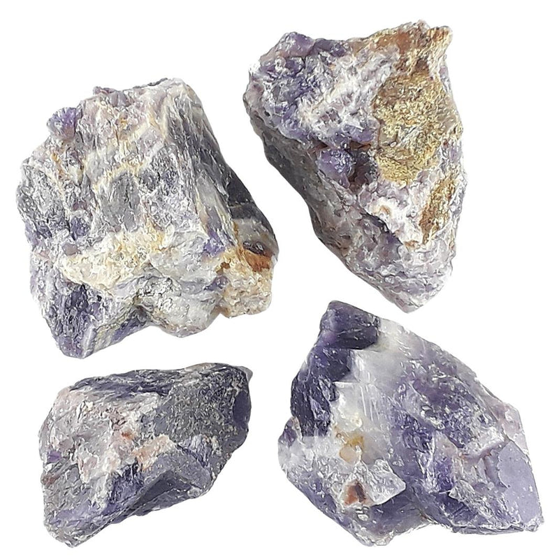 Chevron Amethyst Rough Stones - TK Emporium