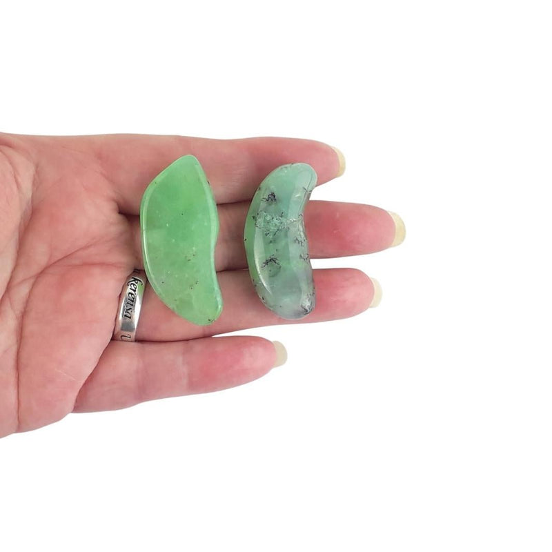 Chrysoprase Crystal Stick / Wand from Brazil - Choice of Sizes - TK Emporium