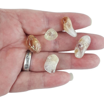Citrine Crystal Polished Tumblestones from Brazil - Choice of Sizes - TK Emporium