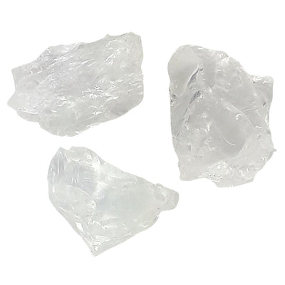 Clear Quartz (Rock Crystal) Rough Stones from Brazil - Choice of Sizes - TK Emporium