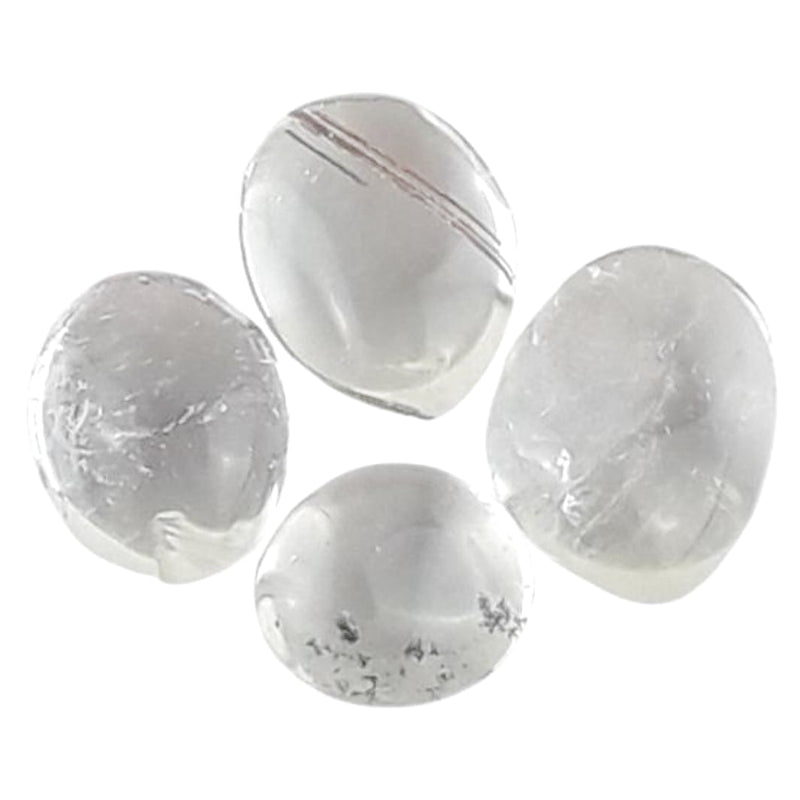 Clear Quartz (Rock Crystal) Tumblestones - A Grade - TK Emporium