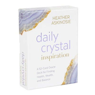 Daily Crystal Inspiration Oracle Cards by Heather Askinosie - TK Emporium