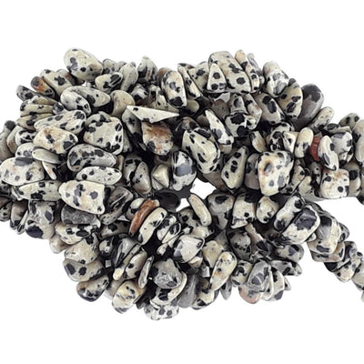 Dalmatian Stone (Jasper) Bead Chips - A Grade - TK Emporium