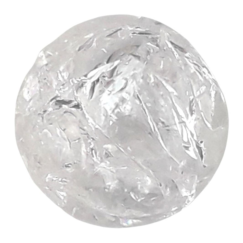 Fire & Ice Crackle Quartz 2.8 cm Crystal Ball / Sphere from Brazil - TK Emporium