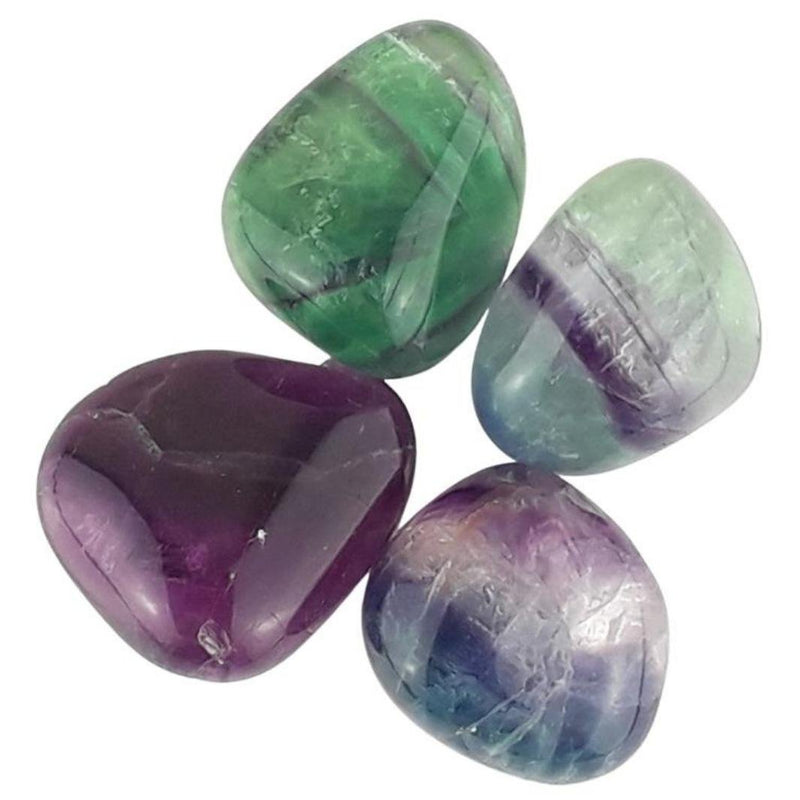 Fluorite Crystal Tumblestones from Mexico - Choice of Sizes - TK Emporium