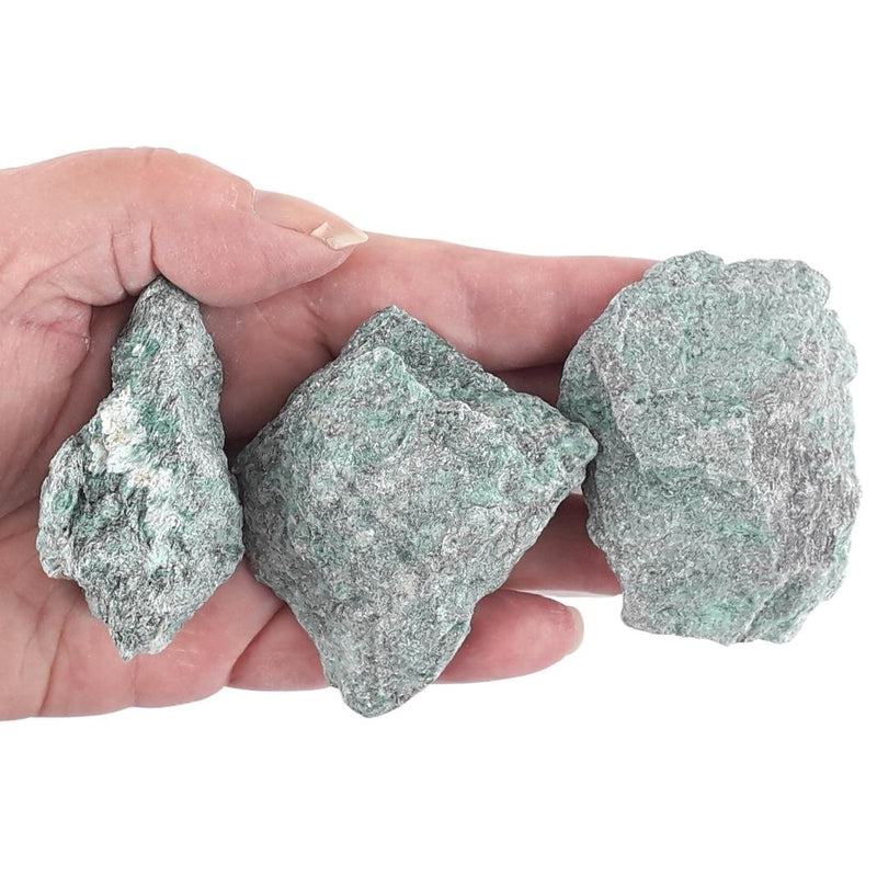 Fuchsite (Green Muscovite) Rough Stones from India - Choice of Sizes - TK Emporium