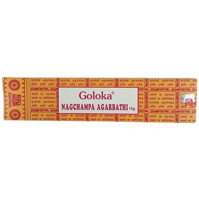 Goloka Nag Champa Agarbathi Incense Sticks - 16 gram pack - TK Emporium