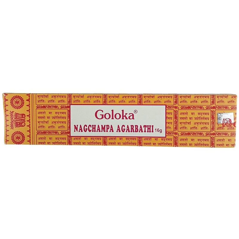 Goloka Nag Champa Agarbathi Incense Sticks - 16 gram pack - TK Emporium