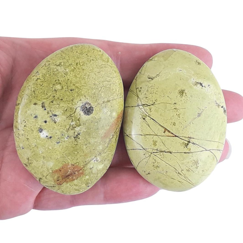 Green Opal Palm Stones - TK Emporium