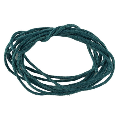 Hemp Cord 1 mm Teal Colour, Beadsmith Brand 100% Natural String - TK Emporium