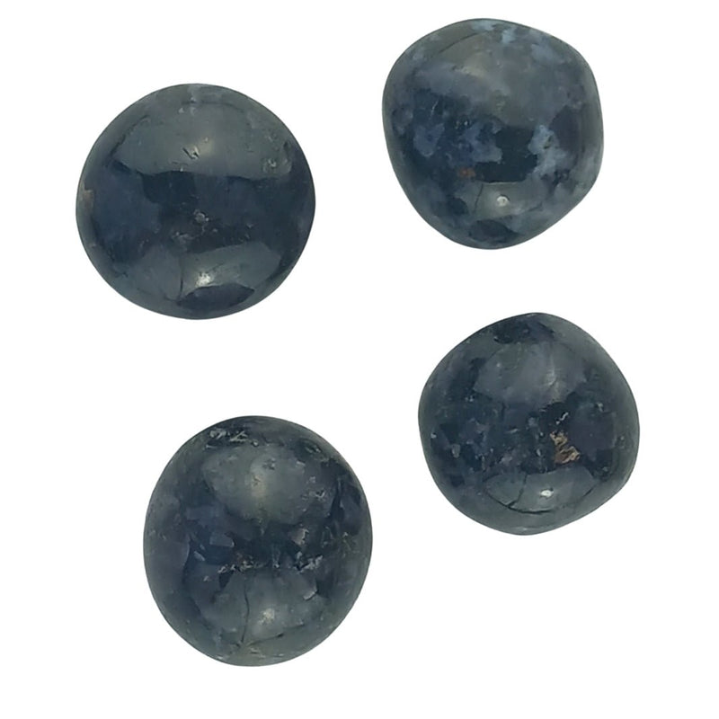 Indigo Gabbro (Mystic Merlinite) Crystal Tumblestones from India - TK Emporium