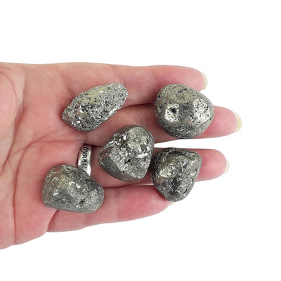Iron Pyrite (Fools Gold) Tumblestones - TK Emporium