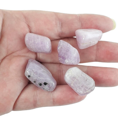 Kunzite Pink/Lilac Crystal Tumblestones from Pakistan - A Grade - TK Emporium