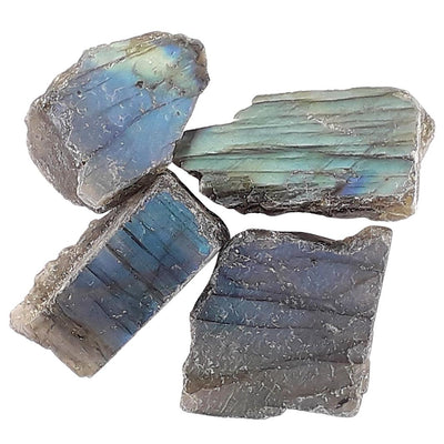Labradorite Rough Stones - Semi Polished - TK Emporium