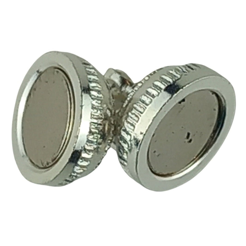 Magnetic Silver Plated Clasp Fastening Pair for Jewellery Making - TK Emporium