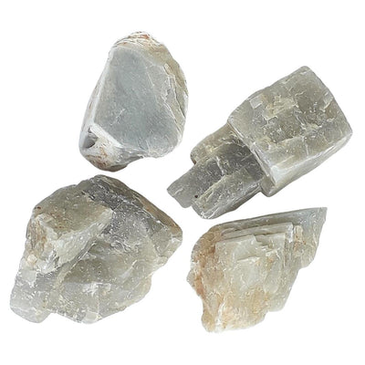 Moonstone Rough, Natural Crystal Stones from India - Choice of Sizes - TK Emporium