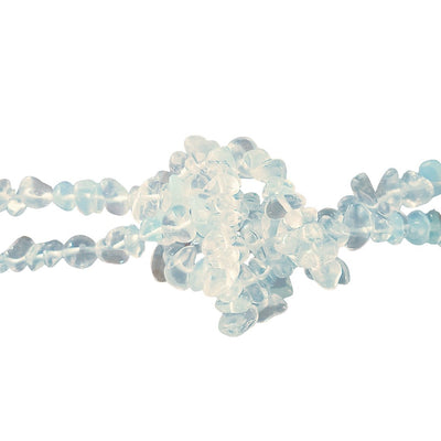 Opalite Crystal Gemstone Bead Chips - Full Strand or Bag of 50 Pieces - TK Emporium