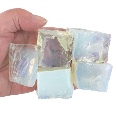 Opalite Rough, Raw Crystal Stones from China - Choice of Sizes - TK Emporium
