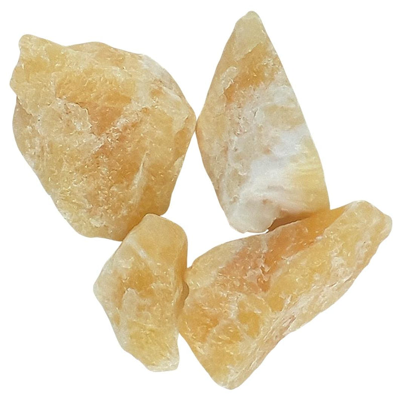 Orange Calcite Rough Stones - TK Emporium