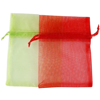 Organza Crystal Storage Gift Bag 9 x 12cm - Choice of Colours - TK Emporium