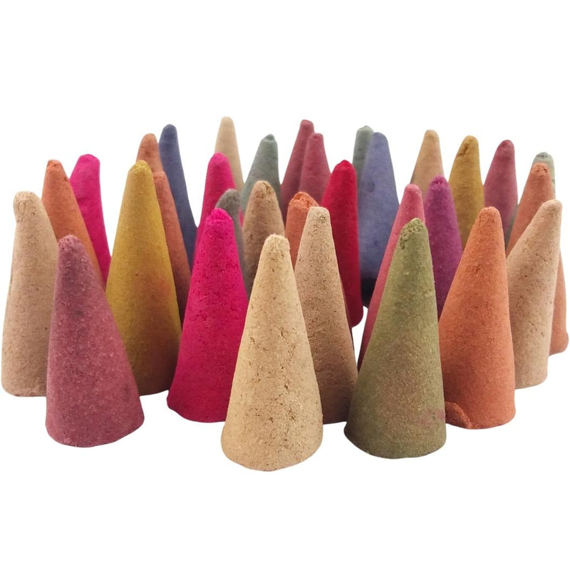 Pack of 20 Incense Cones - Choice of Fragrances - TK Emporium
