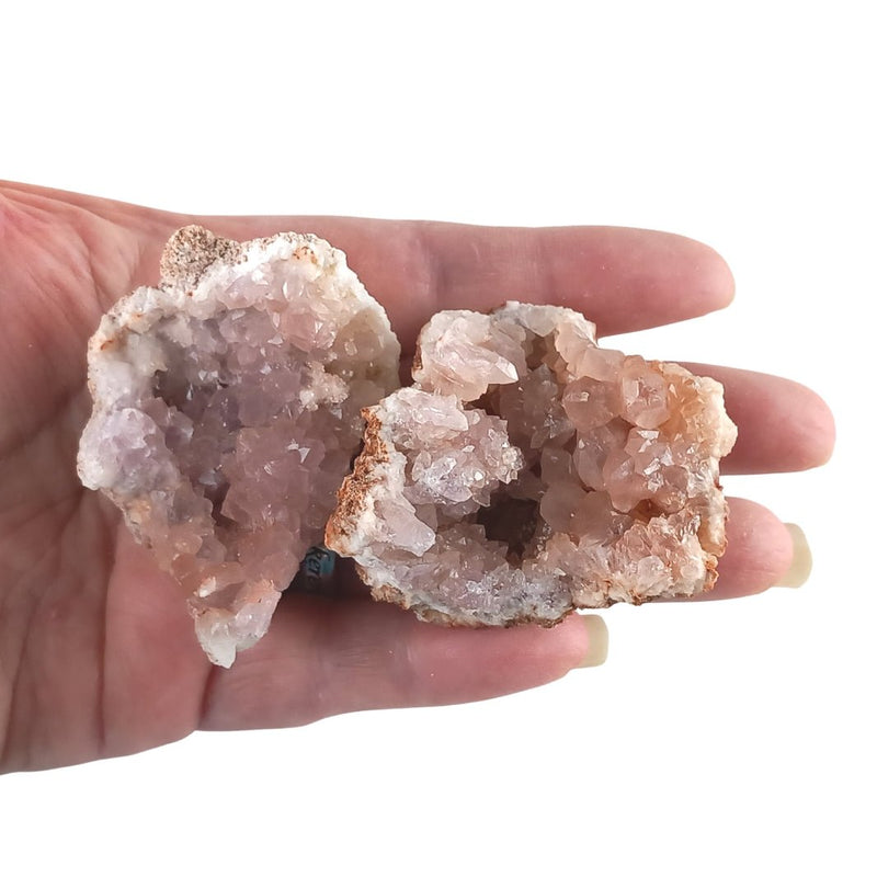 Pink Amethyst Rough, Raw, Natural Crystal Cluster from Brazil - TK Emporium