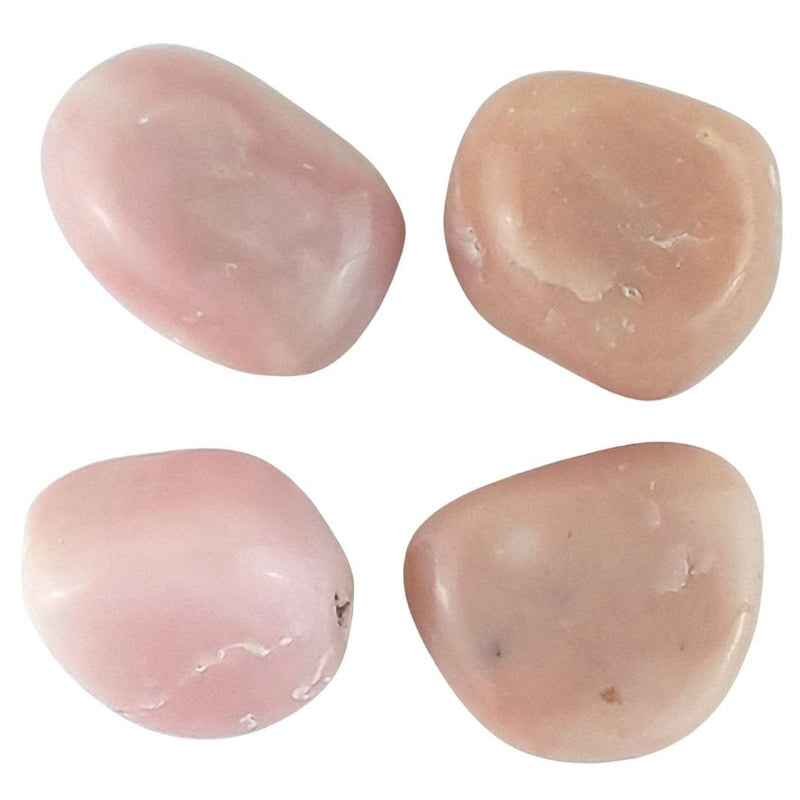 Pink Opal Crystal Polished Tumblestones from China - Choice of Sizes - TK Emporium