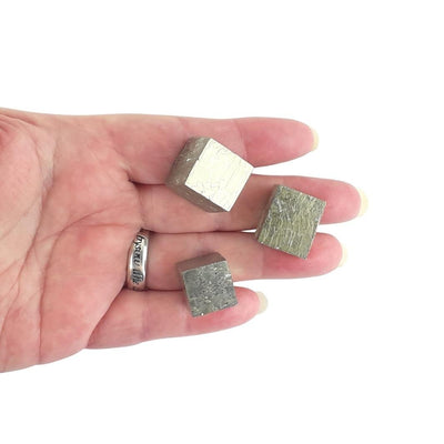 Pyrite Cube - Iron Pyrite (Fools Gold) - Large - TK Emporium