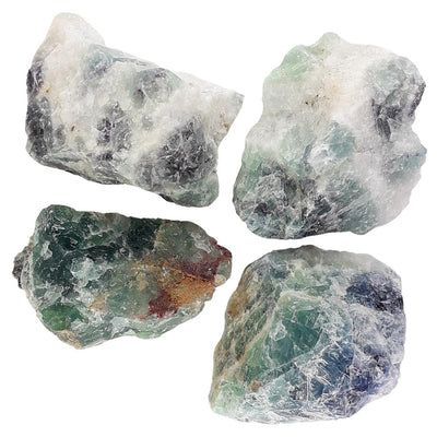 Rainbow Fluorite Rough Stones from Mexico & Namibia - Choice of Sizes - TK Emporium