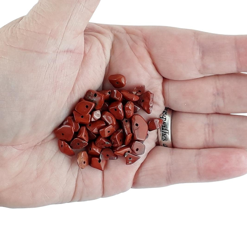 Red Jasper Bead Chips - A Grade - TK Emporium
