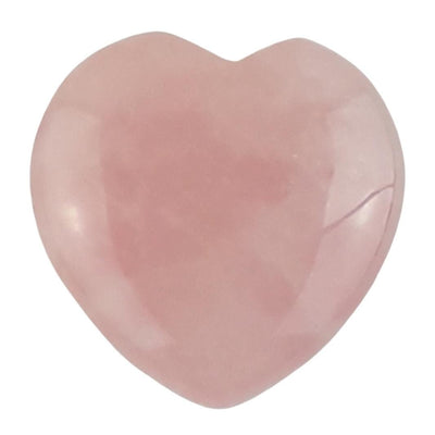 Rose Quartz Pink Crystal Hearts from Brazil - Choice of Sizes - TK Emporium