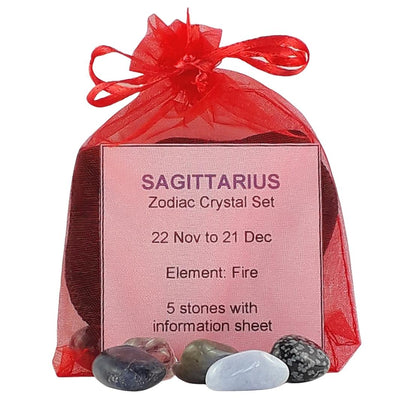 Sagittarius Zodiac Crystal Set, November December Birthday Gift - TK Emporium