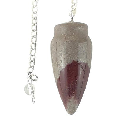 Shiva Lingam Cone Shape Crystal Dowsing Pendulum, Gemstone Dowser - TK Emporium