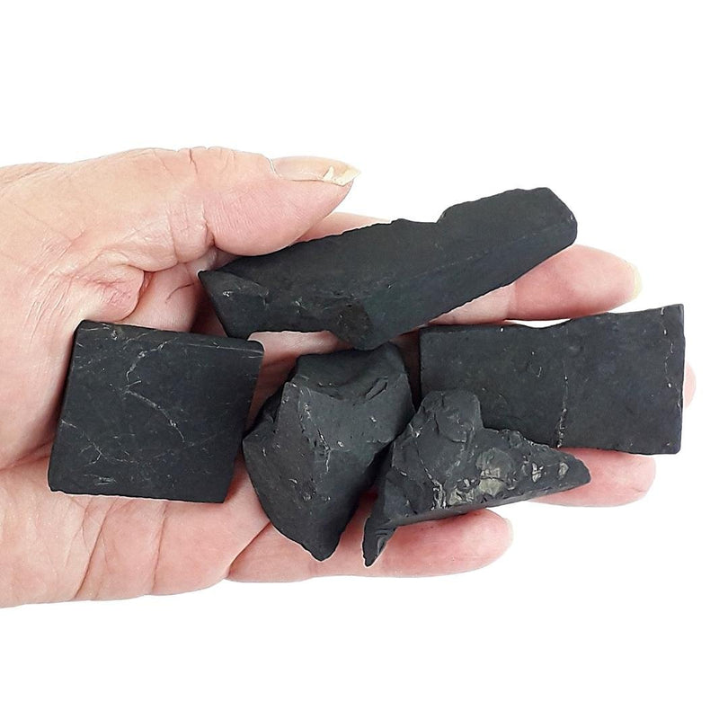 Shungite Rough, Raw Crystal Stones from Russia - Choice of Sizes - TK Emporium