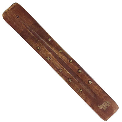 Ski Style Wood Incense Stick Holder / Ash Catcher - Choice of Designs - TK Emporium