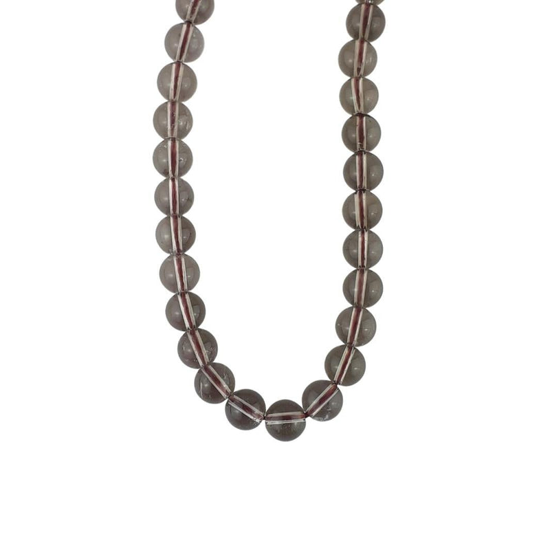 Smoky Quartz Light Brown Round A Grade 8 mm Gemstone Beads, 1mm Hole - TK Emporium