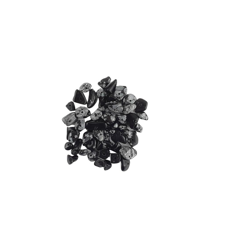 Snowflake Obsidian Bead Chips - A Grade - TK Emporium
