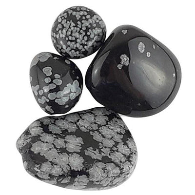 Snowflake Obsidian Tumblestones - TK Emporium